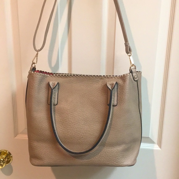 Pebbled Leather Cross-Body Bag - Picture 4 of 14